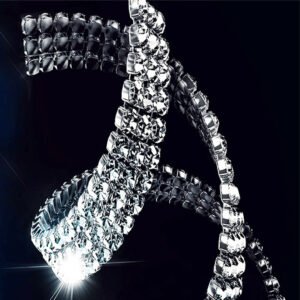 high quality  cup chain  strass