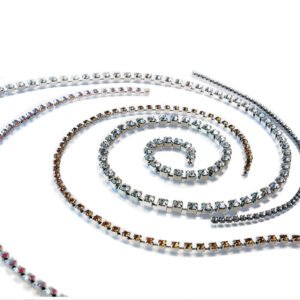 bonito  chain  strass ,  customized  claw chain stone